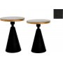Chalice sidobord set 50/55 cm - Svart/guld