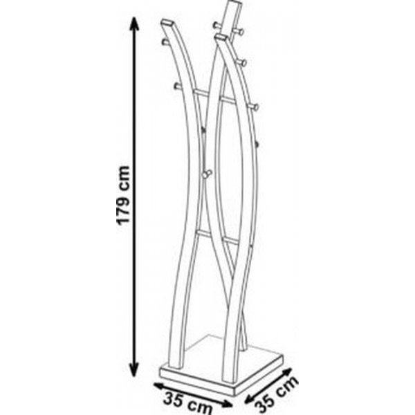 Cristine kleerhanger - Zwart Cristine kleerhanger - Zwart