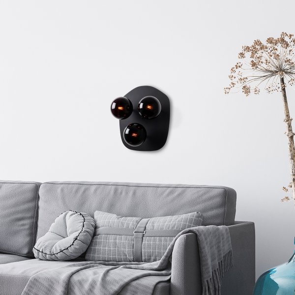 Well wandlamp 11721 - Zwart