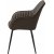 Boston Fauteuil in bruin PU