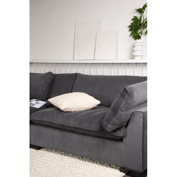 Durham 3-sits soffa - Mrkgr