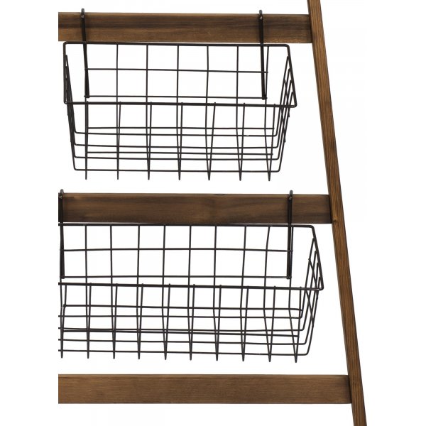 Miles ladderplank - Eiken/zwart Miles ladderplank - Eiken/zwart