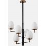 Arve taklampa 10180 - Svart/antik/vit