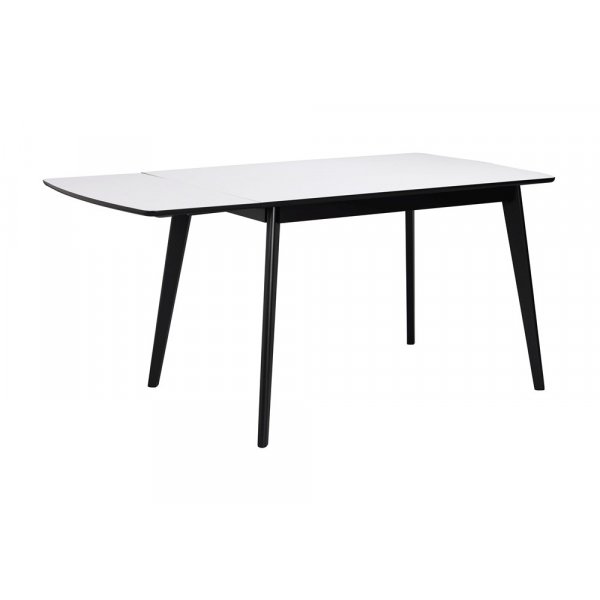 Orson klaffbord 120x80 - Vit/svart