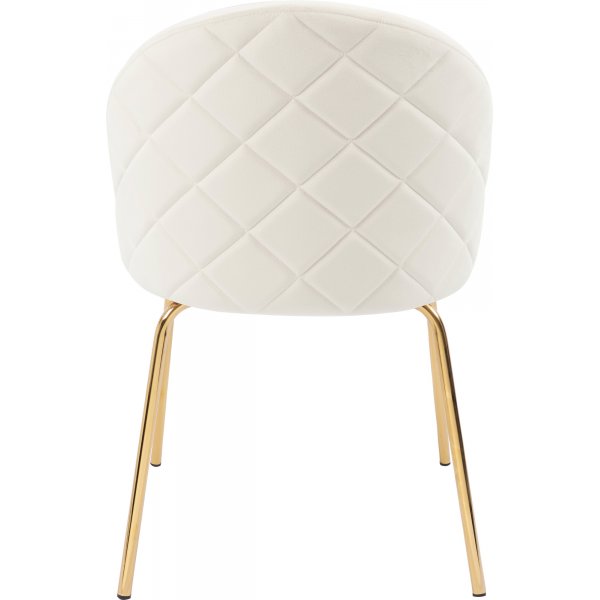 Matgrupp Sandö matbord Ø120cm i vit terazzo med 4st Plaza matstol i beige sammet Matgrupp Sandö matbord Ø120cm i vit terazzo med 4st Plaza matstol i beige sammet