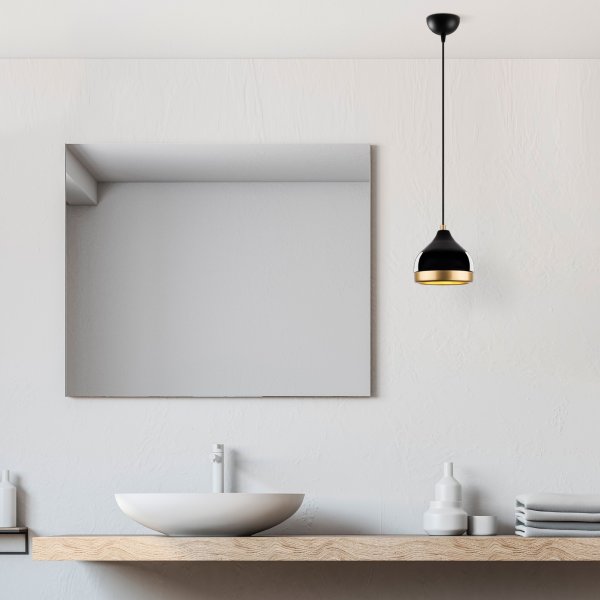 Yildo taklampa 6869 - Svart/guld Yildo taklampa 6869 - Svart/guld