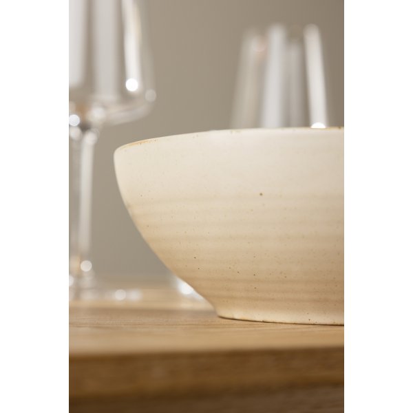 Active skål Ø19 cm - Beige/Svart Active skål Ø19 cm - Beige/Svart