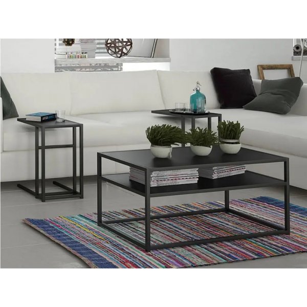 Table basse Symphony 45 x 30 cm - Noir Table basse Symphony 45 x 30 cm - Noir