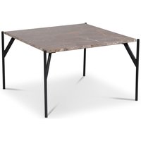 Accent soffbord 75 - Brun marmor / Svart Accent soffbord 75 - Brun marmor / Svart
