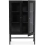 Carl vitrinskp lgt (Highboard) - Svartbetsad ask
