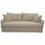 Delfi 2-sits soffa - Linne