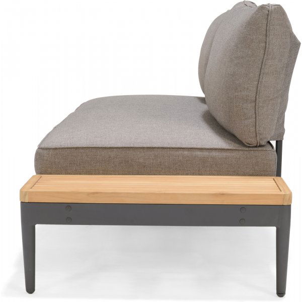 Ensemble de canap�s Lifestyle Garden Topaz - Gris/teck