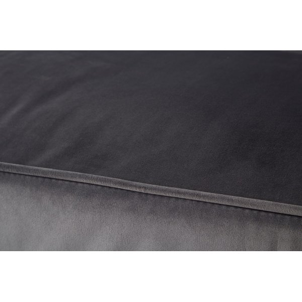 Fifth Avenue 3-sits soffa - Grå sammet Fifth Avenue 3-sits soffa - Grå sammet