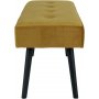 Skiby sittbnk - Gul/svart