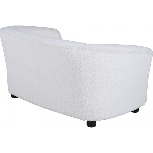 Canap enfant Moon - Teddy blanc