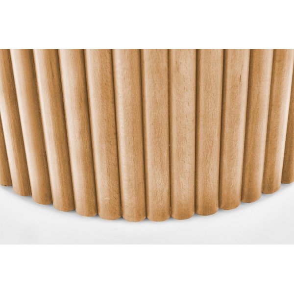 Table basse ronde Celie avec tiges en bois Ø40 cm Table basse ronde Celie avec tiges en bois Ø40 cm