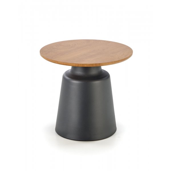 Satsbord 70/50 cm svart / Natur