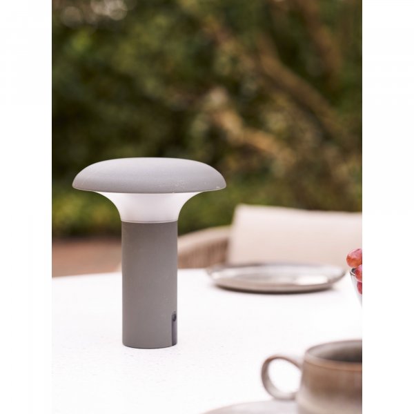 Ramsey bordslampa - Mattgr