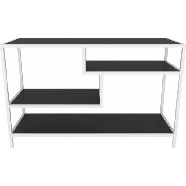 Banc multimédia Robbins - Blanc/anthracite Banc multimédia Robbins - Blanc/anthracite