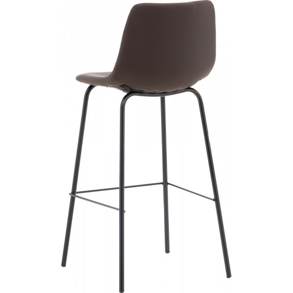 Alexi barstol - Brun PU Alexi barstol - Brun PU