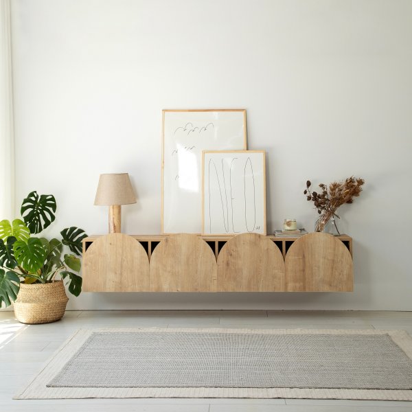 Banc média suspendu Mesta - Chêne Banc média suspendu Mesta - Chêne