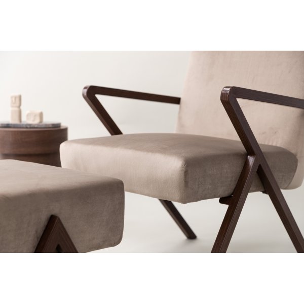 Greby fåtölj - Beige Greby fåtölj - Beige