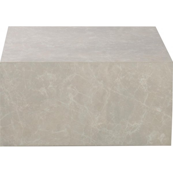 Kuben soffbord beige marmorfolie Kuben soffbord beige marmorfolie