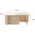 Table basse Escape H : 40 cm - Travertin