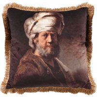Ottoman kuddfodral med fransar 45x45 cm - Vintage Ottoman kuddfodral med fransar 45x45 cm - Vintage