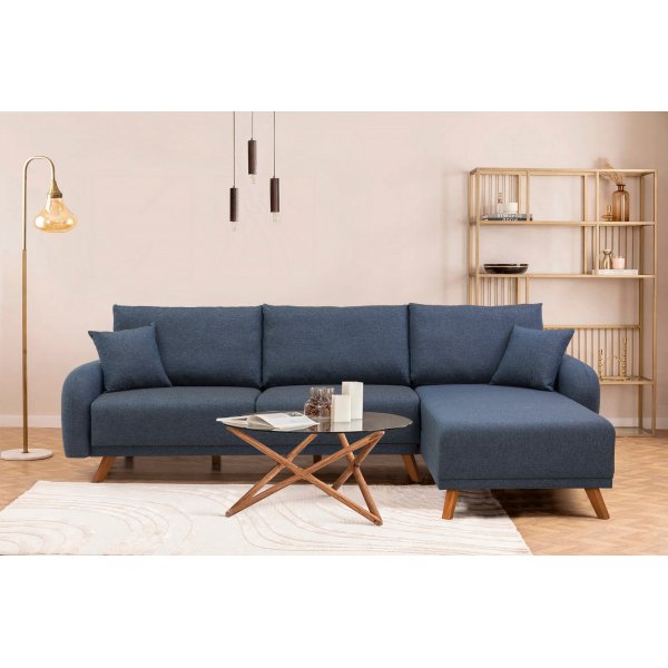 Kronos 2 slaapbank Donkerblauw