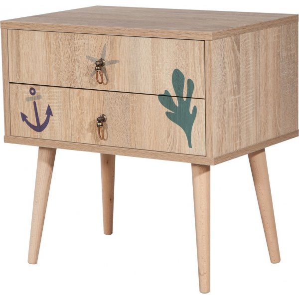 City Marin nachtkastje - Beige