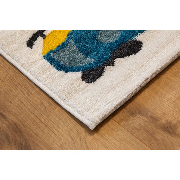 Kindervloerkleed Macie Vg - Wit