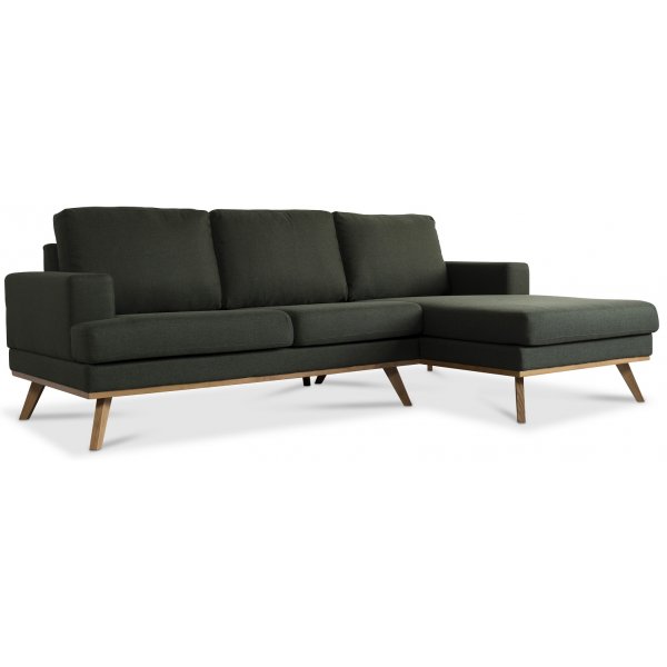 Ventura soffa med öppet avslut mörkgrön - Höger Ventura soffa med öppet avslut mörkgrön - Höger