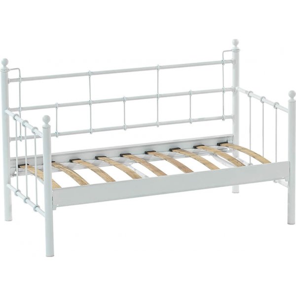 Lalas 2-sits utesoffa - Vit/bl + Textilrengring fr mbler