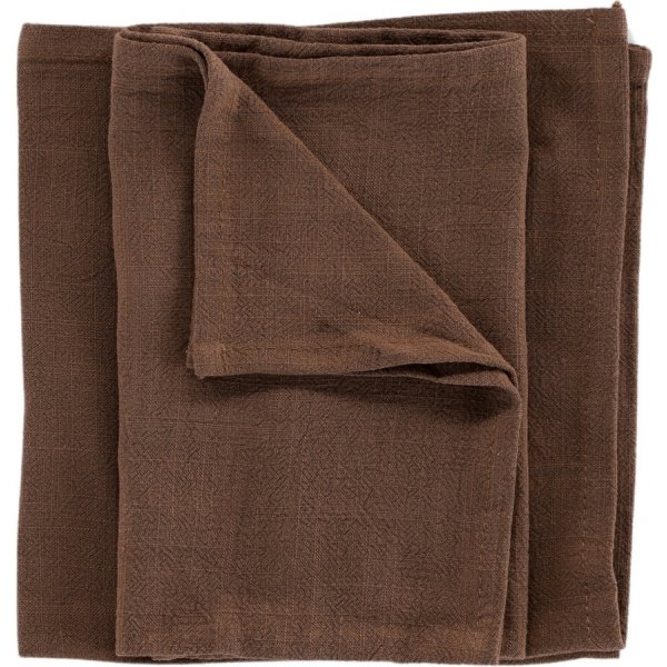 Bloria servett 40 x 40 cm - Mörkbrun Bloria servett 40 x 40 cm - Mörkbrun