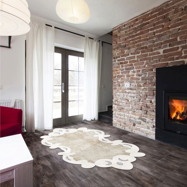 Brosur matta - Gräddvit Brosur matta - Gräddvit