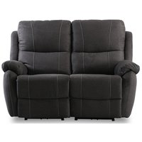 Enjoy Hollywood reclinersoffa - 2-sits (el) i antracit microfibertyg Enjoy Hollywood reclinersoffa - 2-sits (el) i antracit microfibertyg