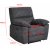 Fauteuil inclinable Coventry avec mcanisme lectrique - Microfibre grise