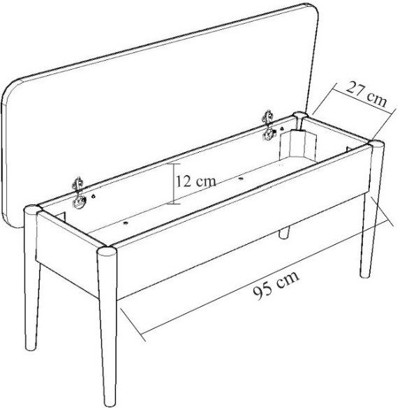 Groupe repas Vina 1053 - Noyer/anthracite Groupe repas Vina 1053 - Noyer/anthracite