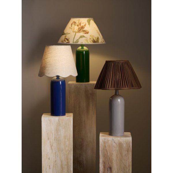 Pied de lampe Carter - Gris - 35 cm