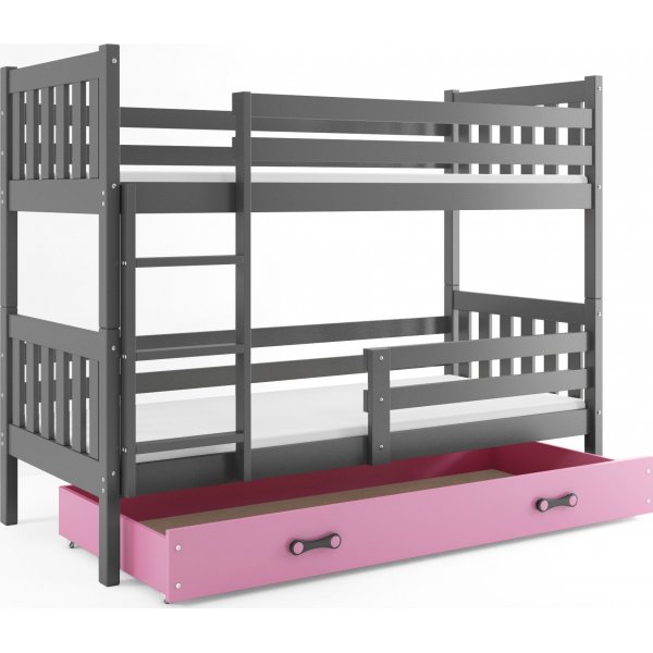 Carino våningssäng med förvaringslåda - Valfri färg & storlek Carino våningssäng med förvaringslåda - Valfri färg & storlek