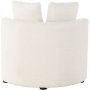 Kelso 2-sits barnsoffa - Vit teddy
