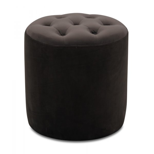 Space sittpuff - Grafitgr sammet
