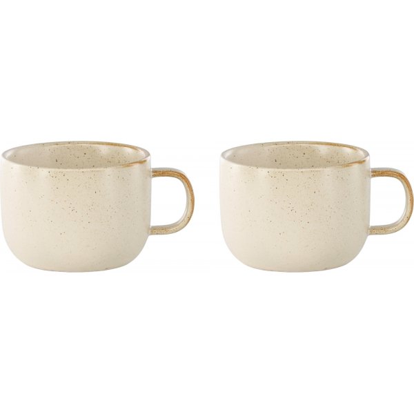 Active kaffekopp Ø10 cm - Beige/Svart Active kaffekopp Ø10 cm - Beige/Svart