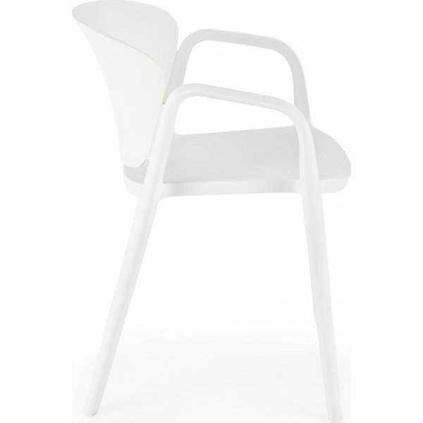 Chaise de salle  manger Cadeira 491 - Blanc
