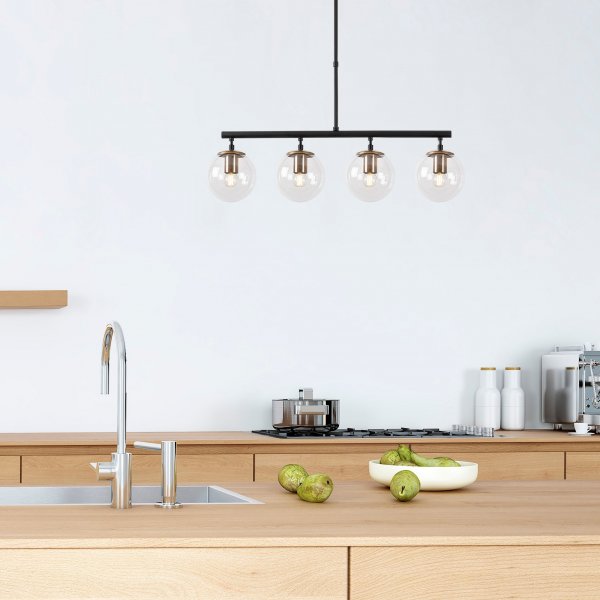 Plafonnier à facettes 10430 - Noir/antique Plafonnier à facettes 10430 - Noir/antique