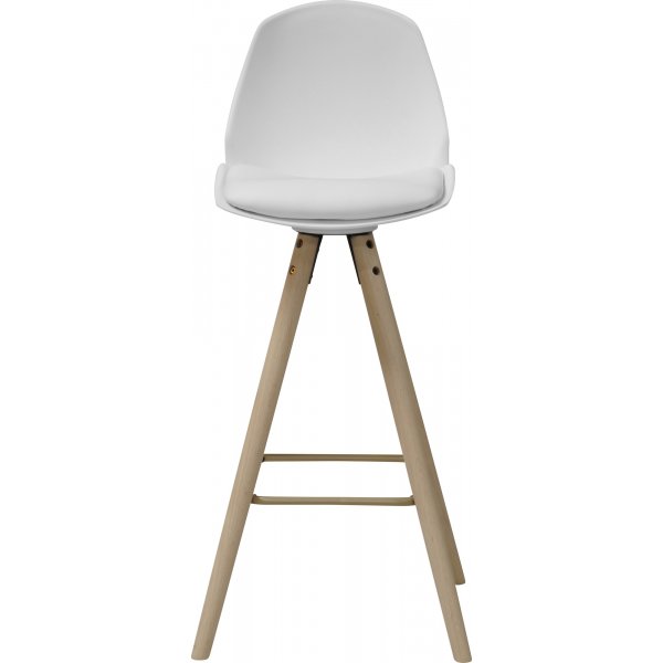 Oslo barstol 105 cm - Vit PU Oslo barstol 105 cm - Vit PU