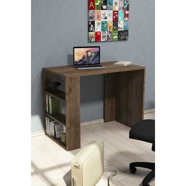 Cool skrivbord 90x50 cm - Valnöt Cool skrivbord 90x50 cm - Valnöt