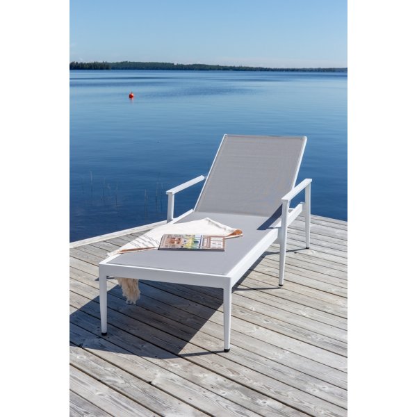 Break solsäng - Vit Break solsäng - Vit