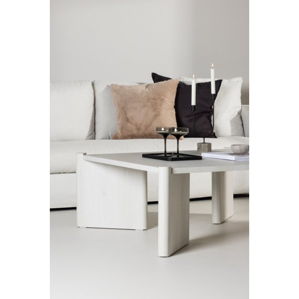 Table basse Rogaland 100 x 100 cm - Blanchi Table basse Rogaland 100 x 100 cm - Blanchi